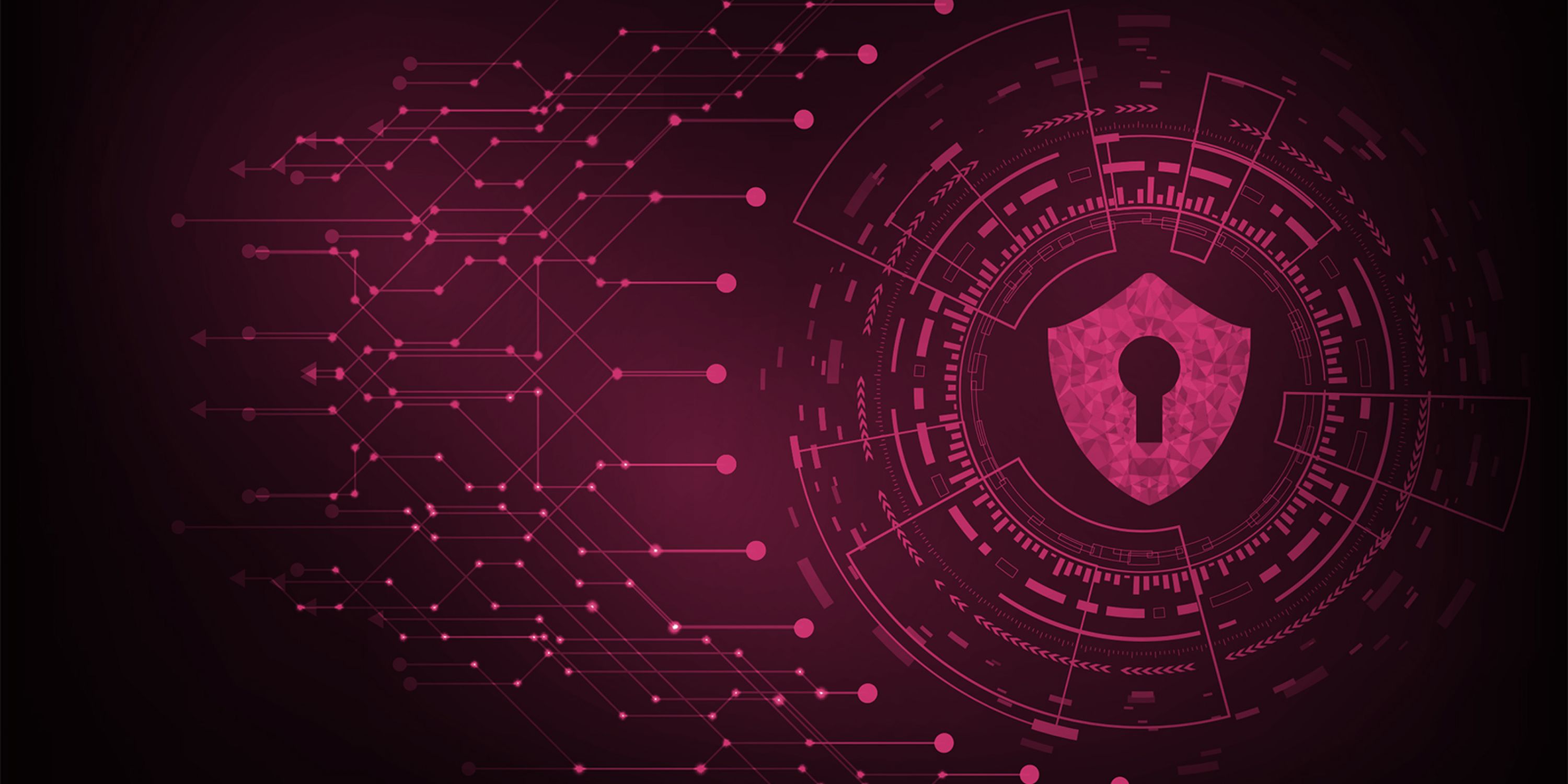 Hintergrundbild eines Serverraums